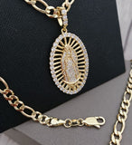 D Virgen Guadalupe Swarovski