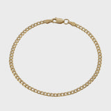 Pulsera Cubana IT 3 mm 19.5 Cms