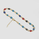 T Ojo Turco Multicolor 23 Cms + 2 Cms Extensor