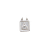 D Escapulario - Sagrado Corazon 1,4 Cm