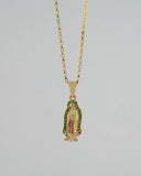 D V. Guadalupe Silueta circonias 2 Cms