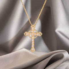 D Cruz Circonias 4.3 Cms ROSA