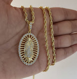 D Virgen Guadalupe Swarovski