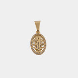 D Virgen Guadalupe Swarovski Med