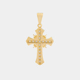 D Cruz Sagrada Circonias Cristal