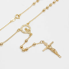 Rosario Hombre 65 cms 4 mm Cristal