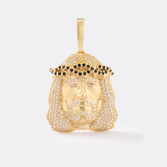 D Rostro Swarovski Negro